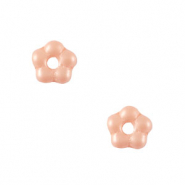 Böhmische Perlen Blume 5mm Peach blush pink