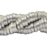 Katsuki Perlen 4mm Silver-pearl shine coating