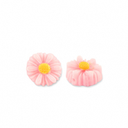 Resin Perlen Blume 8mm Light pink