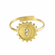 Ringe aus Stainless Steel - Rostfreiem Stahl Gold