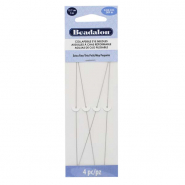 Beadalon flexibel F&auml;delnadel 12.7cm (Extra Fine) Silver