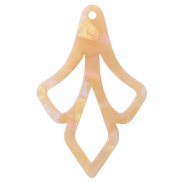 Resin Anh&auml;nger Peach blush opal