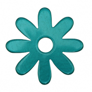 Polaris Lucido Anhänger Blume Teal green
