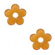 Polaris Lucido Anhänger Blume Carrot orange