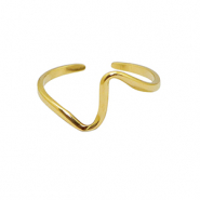 Ringe aus Stainless Steel - Rostfreiem Stahl Gold