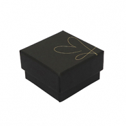 Schmuck-(Geschenk)-Box Herz Black