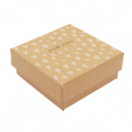Schmuck-(Geschenk)-Box "for you" Brown