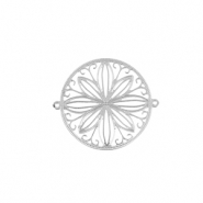 Stainless Steel - Rostfrei Stahl Anhänger Bohemian Zwischenstück 20mm Silver