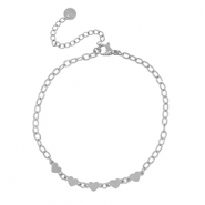 Armbänder aus Stainless Steel - Rostfreiem Stahl Herz Silver