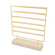 Schmuckdisplay f&uuml;r Ohrringe Natural-gold