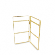 Schmuckdisplay f&uuml;r Ohrringe Gold