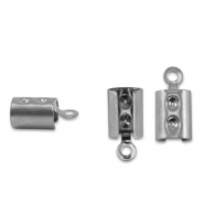 Rostfreier Stahl (Stainless Steel) Zubeh&ouml;r Klemme Silver