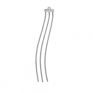 Stainless Steel - Rostfrei Stahl Anh&auml;nger Silver