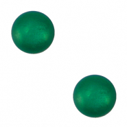 4  mm soft Cabochon "Geburtssteine" Mai Polaris Elements SS16 shiny Dark green