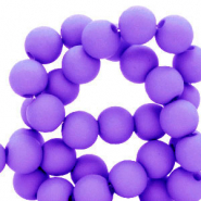 6 mm Acrylperlen Dark purple