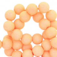 4 mm Acrylperlen Peach