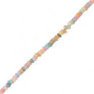Muschel Perlen Disc Pastel multicolor