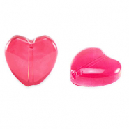 Glasperlen Herz Red rose