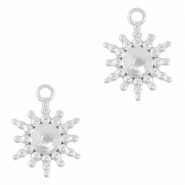 Stainless Steel - Rostfrei Stahl Anh&auml;nger Sonne Silver