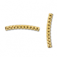 Stainless Steel - Rostfrei Stahl Perlen Tube Gold