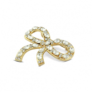 Broschen Schleife Gold
