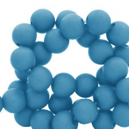 8 mm Acrylperlen Azure blue
