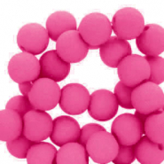 8 mm Acrylperlen Fuchsia
