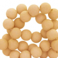 8 mm Acrylperlen Light brown