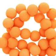 6 mm Acrylperlen Orange