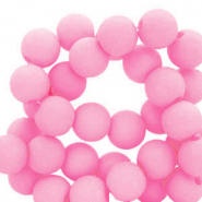 4 mm Acrylperlen Pink