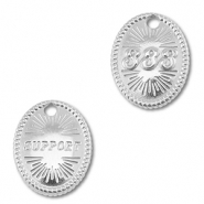 BY31® Stainless Steel - Rostfrei Stahl Anhänger Engelszahlen 333 / Support Silver