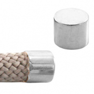 Metall DQ Endkappe &Oslash;10mm Antik silber (Nickelfrei)