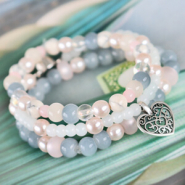 Schmucksets Opal Glas