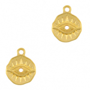 Metall Anh&auml;nger DQ Auge der Vorsehung Gold (Nickelfrei)