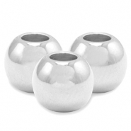 Metall Perlen DQ 2.5mm Antik silber (Nickelfrei)