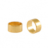 Metall Perlen DQ Tube &Oslash;5mm Gold (Nickelfrei)