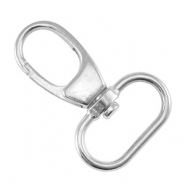 Metall Zubehör DQ Schlüssel Anhänger 39mm Antik silber (Nickelfrei)