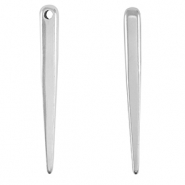 Metall Anh&auml;nger DQ Kegelf&ouml;rmig Antik silber (Nickelfrei)