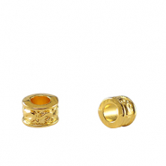 Metall Perlen DQ Tubes Gold (Nickelfrei)