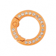 Farbiges Zubehör Schlüssel Anhänger Ring Orange