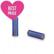 Glasperlen Rocailles Spezial R&ouml;hrchen Royal blue