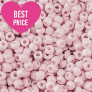 Glasperlen Rocailles 6/0 (4mm) Light pink