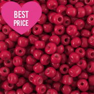 Glasperlen Rocailles 12/0 (2mm) Red