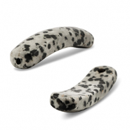 Naturstein Zwischenstück Dalmatiner Jaspis Greige-black