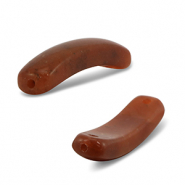 Naturstein Zwischenstück Aventurin Quarz Red-brown