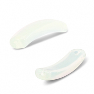 Naturstein Zwischenstück Mondstein Milky white