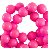 10 mm Acrylperlen shiny Fuchsia pink