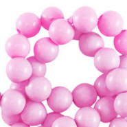 6 mm Acrylperlen shiny Light pink