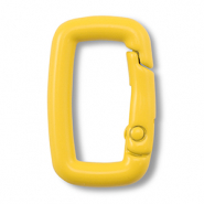 Farbiges Zubehör Schlüssel Anhänger Rechteck Yellow