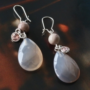 Schmucksets Halb Edelstein Anhänger